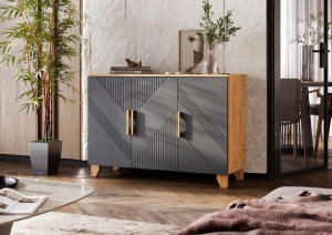 Ирис Комод с дверками 1200 (Миф)